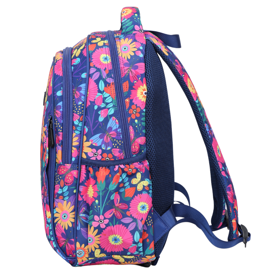 Blooms & Butterflies Midsize Kids Backpack