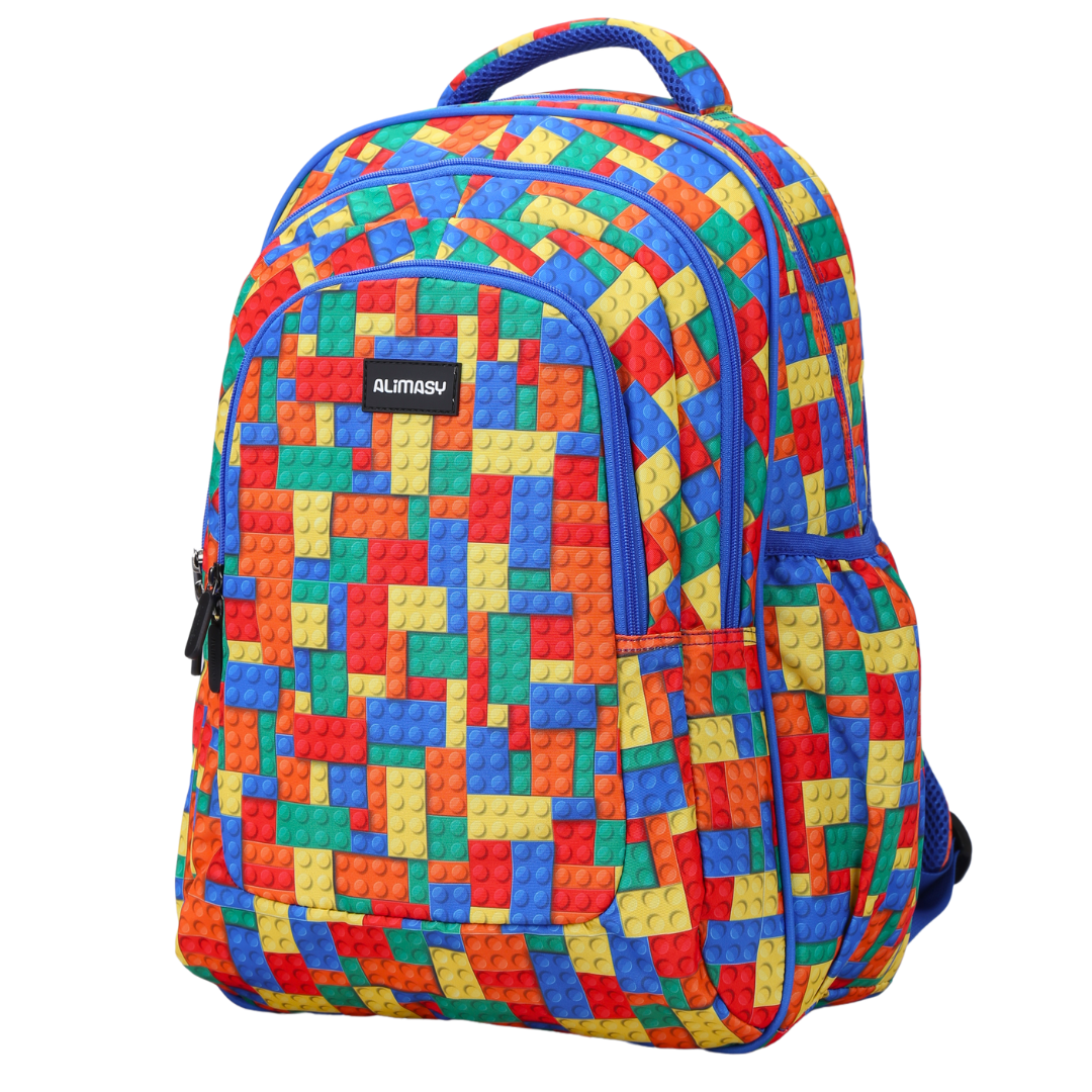 Bricks Large School Backpack