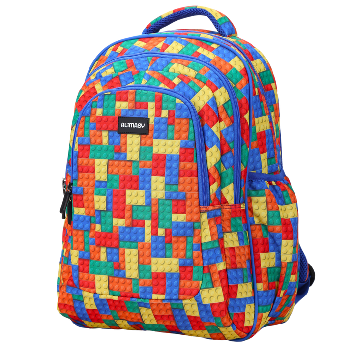 Bricks Large School Backpack