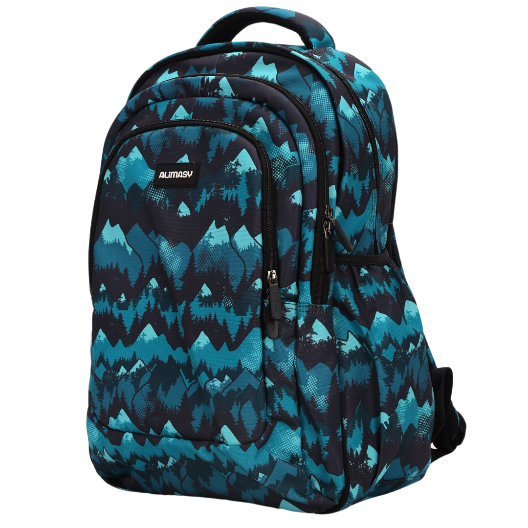 Camo Mountain Large School Backpack