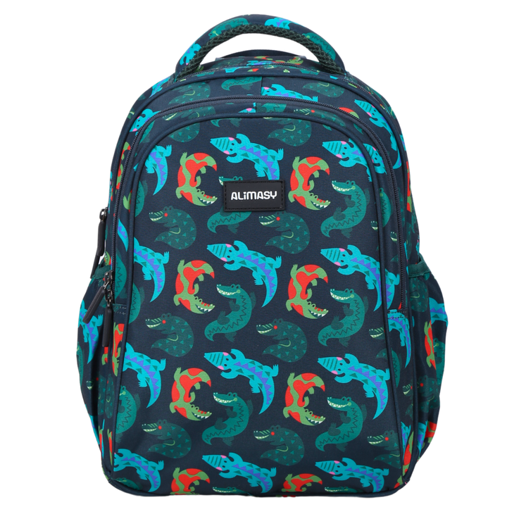 Crocodile Vibe Small Kids Backpack