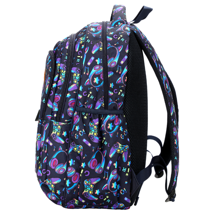 Girl Gaming Large School Backpack - Alimasy