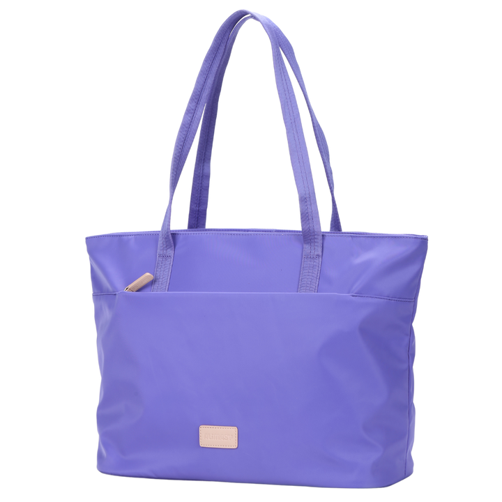 Lilac Nylon Tote Bag