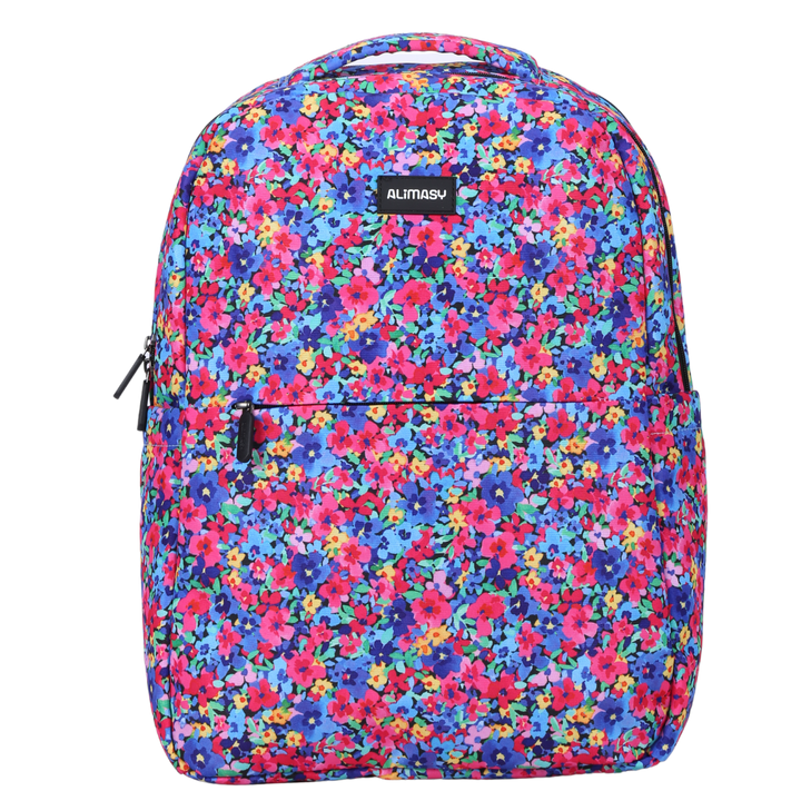 Multi Coloured Ditsy Flowers Laptop Backpack