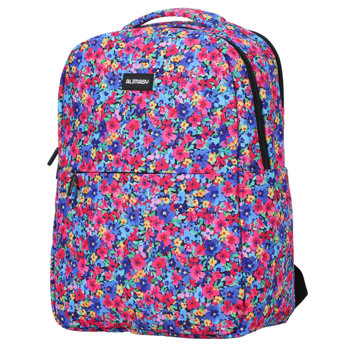 Multi Coloured Ditsy Flowers Laptop Backpack