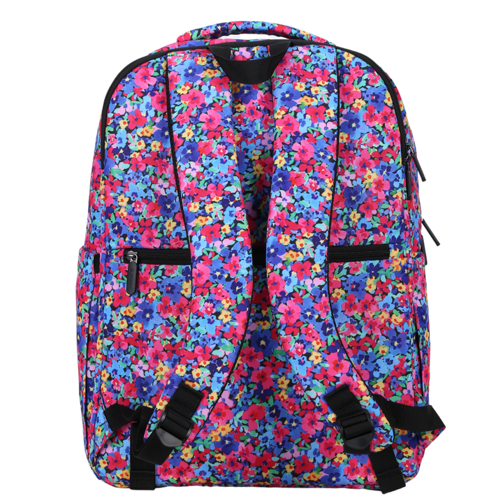 Multi Coloured Ditsy Flowers Laptop Backpack