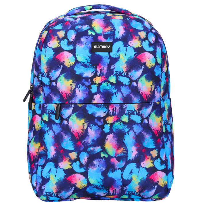 Rainbow Splatter Laptop Backpack