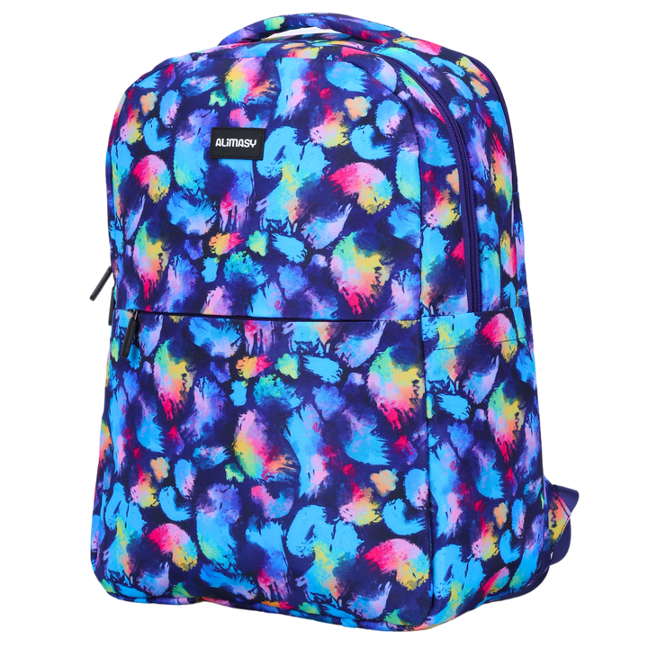 Rainbow Splatter Laptop Backpack