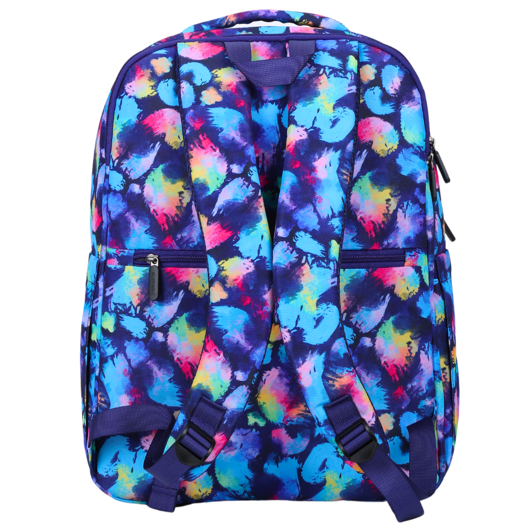 Rainbow Splatter Laptop Backpack