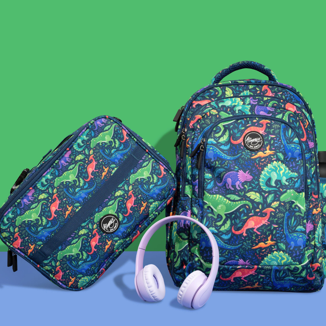 Large Backpack & Large Lunch Bag Bundle