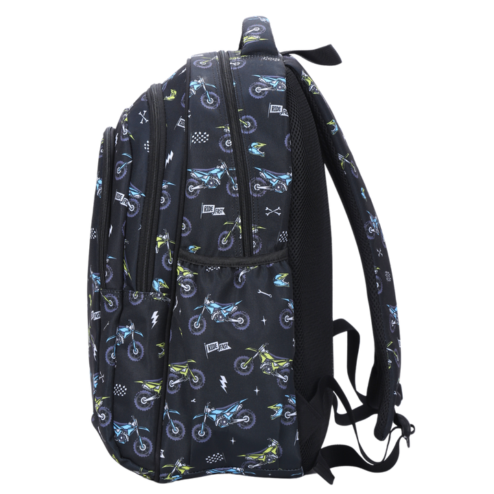 Motorcross Large School Backpack