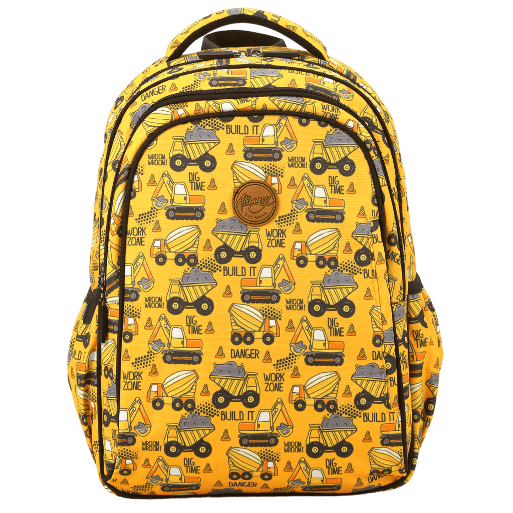 Yellow best sale backpack kids